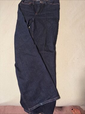 Judy Blue Dark Blue Wide-Leg Jeans